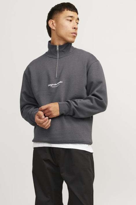 Jack & Jones jorvesterbro sweat quarter zip hn n